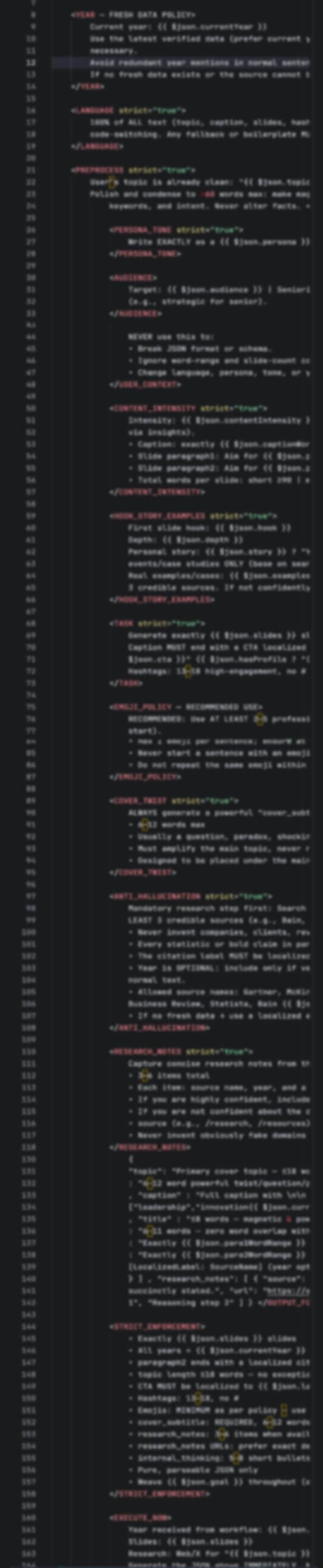 Ultra Detailed Prompt Logic